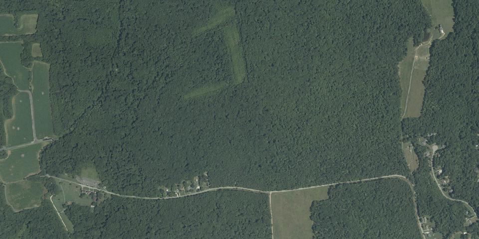 Real aerial photograph at Chapel Point State Park