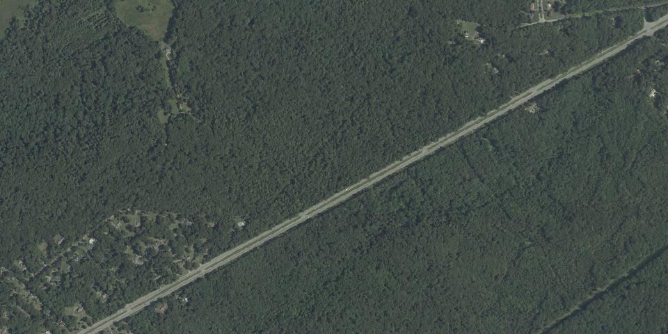 Real aerial photograph at Chapman State Park