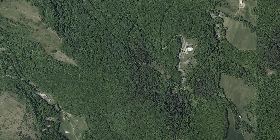Real aerial photograph at Dans Mountain State Park