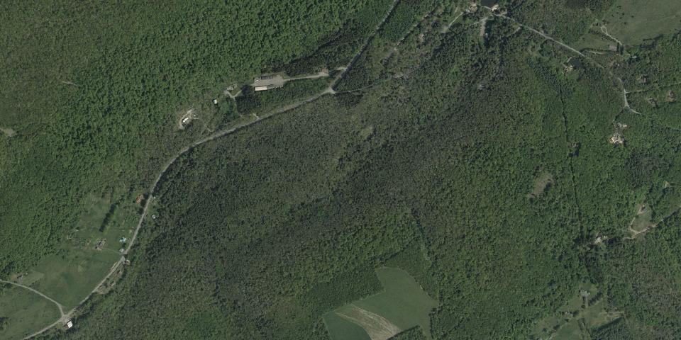 Real aerial photograph at New Germany State Park