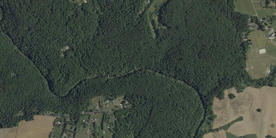 Real aerial photograph at Palmer State Park