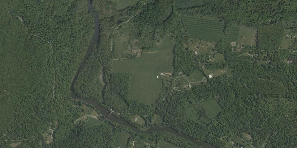 Real aerial photograph at Sang Run State Park