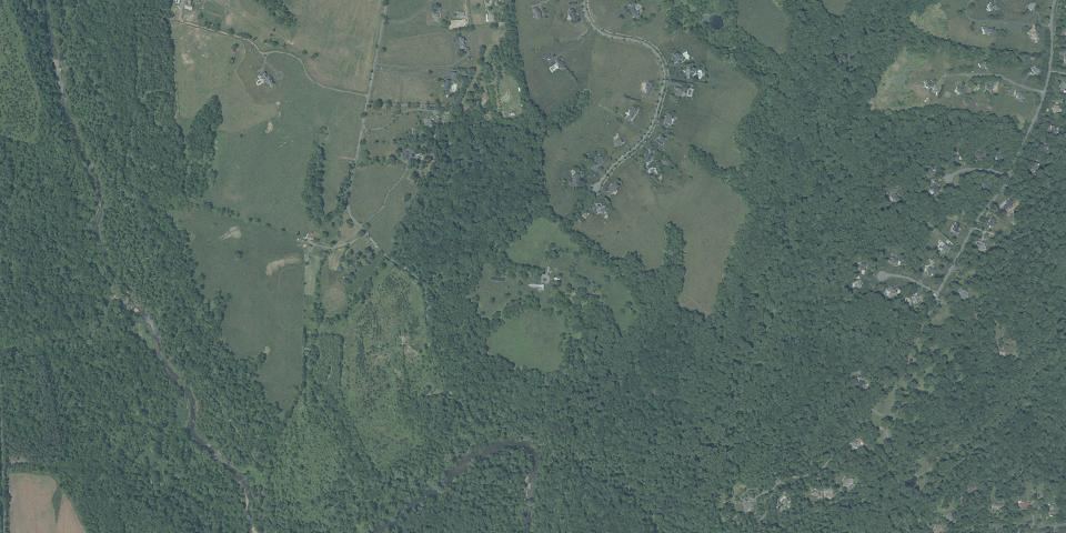 Real aerial photograph at Seneca Creek State Park
