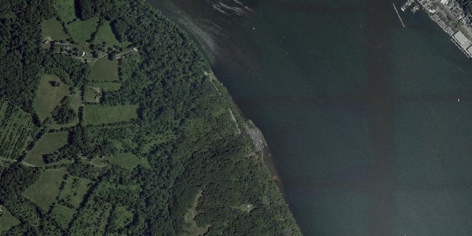 Real aerial photograph at Susquehanna State Park