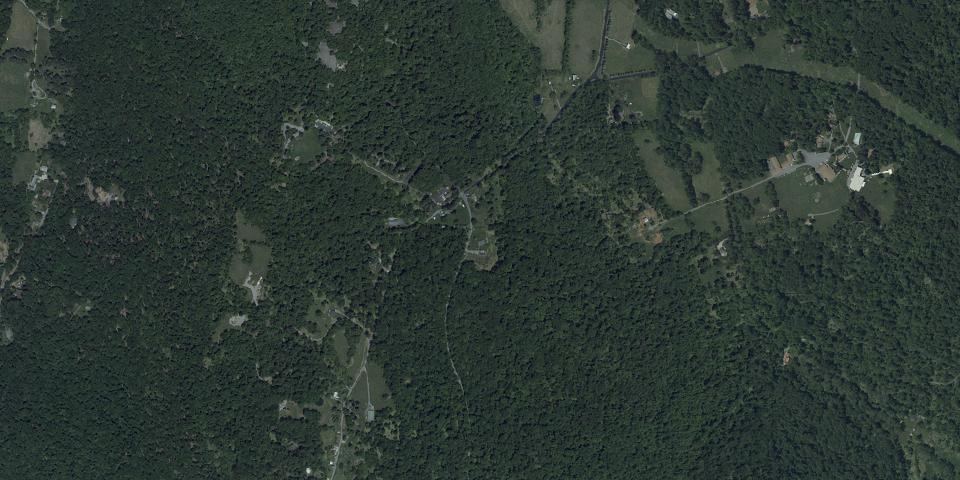 Real aerial photograph at Washington Monument State Park