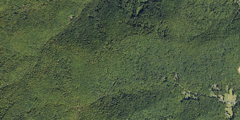 Real aerial photograph at Pisgah View State Park