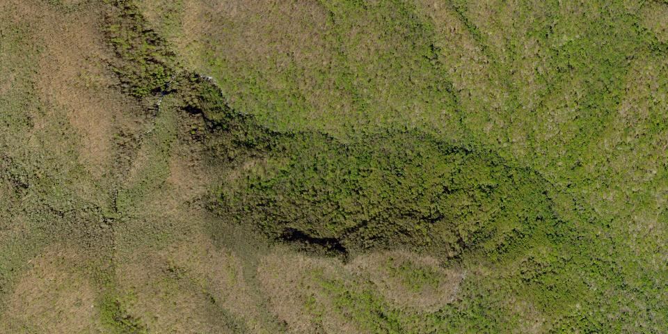 Real aerial photograph at Caesars Head State Park