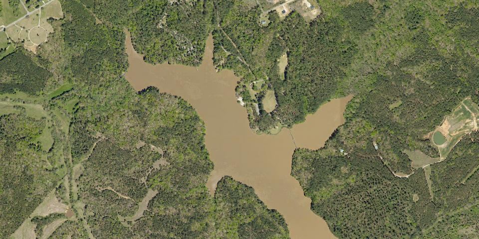 Real aerial photograph at Chester State Park