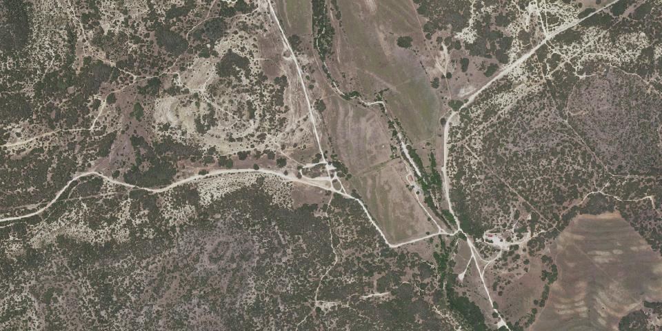 Real aerial photograph at Hill Country State Natural Area
