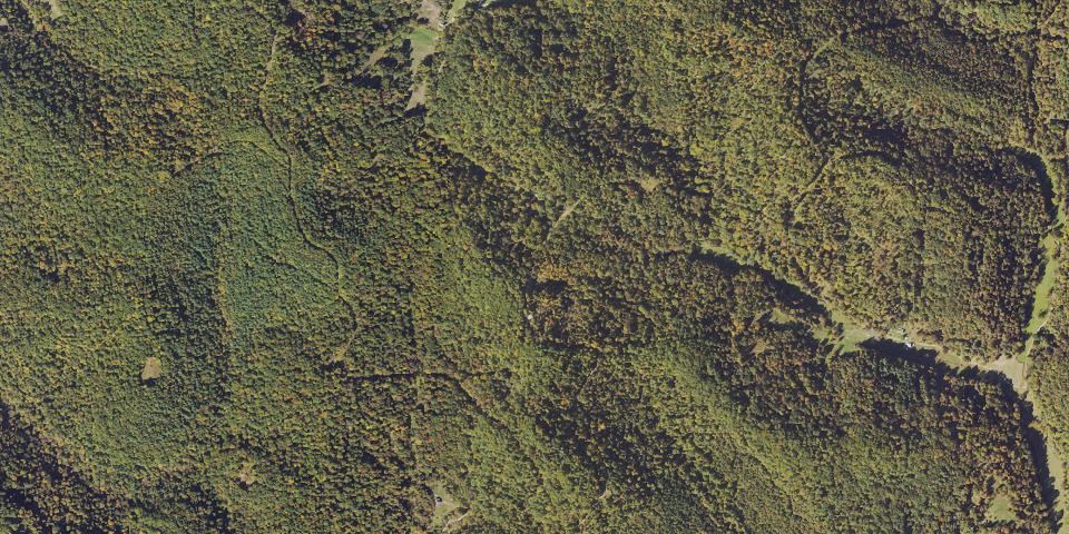 Real aerial photograph at North Bend State Park