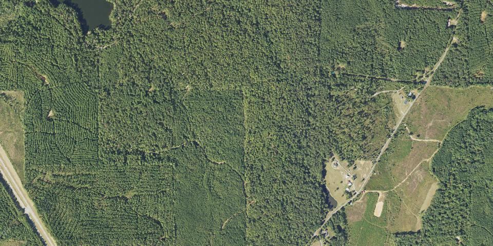 Real aerial photograph at Clarkco State Park